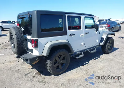 2016 Jeep Wrangler Unlimited Black Bear из США, поврежденный, VIN 1C4BJWDG1GL134329